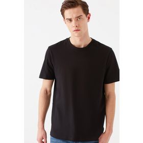 Mavi 066483-900 Doğa Dostu Siyah Basic Erkek T-shirt