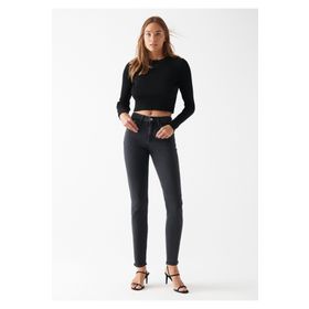 Mavi 100277-35250 Cindy Gri Kadın Jean Pantolon