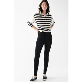 Mavi 101065-31103 Siyah Pamuklu Yüksek Bel Süper Skinny Jeans Kadın Kot Pantolon