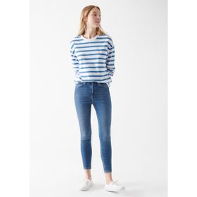 Mavi 101065-33303 Yüksek Bel Dar Kalıp Düz Kadın Denim Pantolon