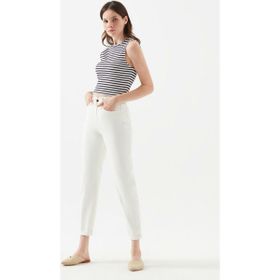 Mavi 101077-31868 Star All Blue Beyaz Kadın Jean Pantolon