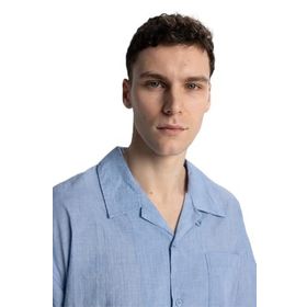 Mavi 121839-26312 Kısa Kollu Mavi Kadın Gömlek