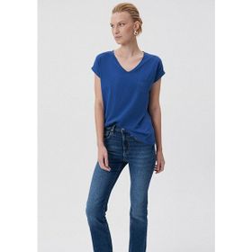 Mavi 1600961-30808 Lacivert Cepli Basic Kadın T-shirt