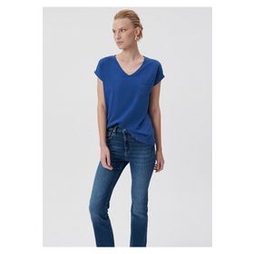 Mavi 1600961-30808 Lacivert Cepli Basic Kadın T-shirt