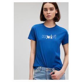Mavi 1611478-32213 Mavi Baskılı Kadın T-Shirt