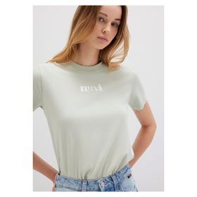 Mavi 1612241-70148 Yeşil Kadın T-shirt