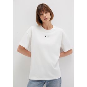 Mavi 1612518-70057 Beyaz Kadın T-shirt