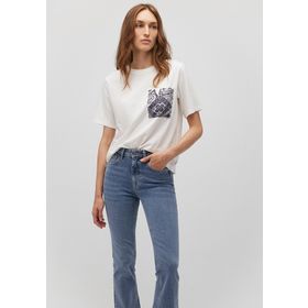 Mavi 1612685-70057 Beyaz Kadın T-shirt