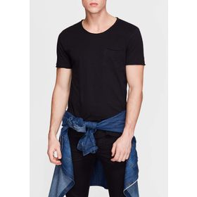 Mavi 162767-900 Kadın Siyah Basic T-shirt