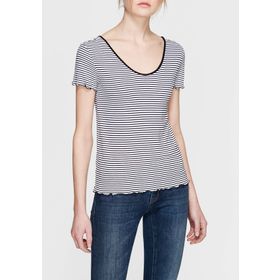 Mavi 162767-900 Kadın Siyah Basic T-shirt