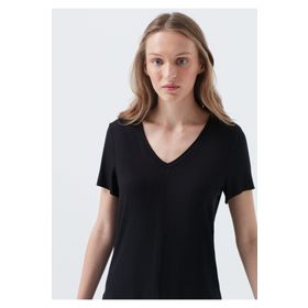 Mavi 166775-900 Basic V Yaka Siyah Kadın T-shirt