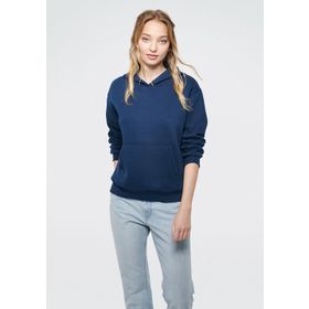Mavi 167299-70488 Kadın Kapüşonlu Lacivert Basic Sweatshirt
