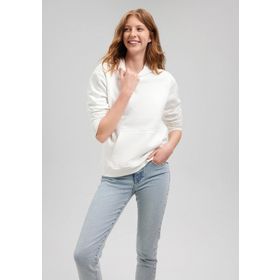 Mavi 167299 Kapüşonlu Beyaz Basic Kadın Sweatshirt