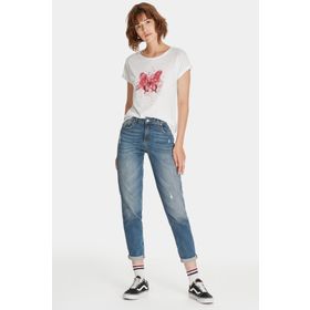 Mavi 167576-620 Kelebek İstanbul Kadın T-Shirt