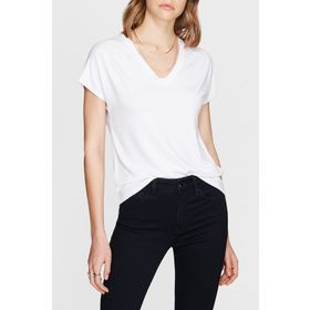 Mavi 167714-620 V Yaka Basic Kadın T-shirt