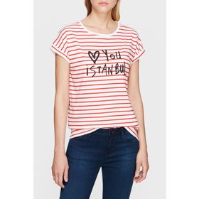 Mavi 167986-26829 Baskılı Kadın T-shirt