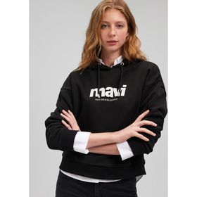 Mavi 168334-900 Siyah Kadın Sweatshirt