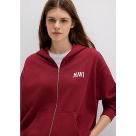 Mavi 1S10178-85493 Bordo Kadın Sweatshirt