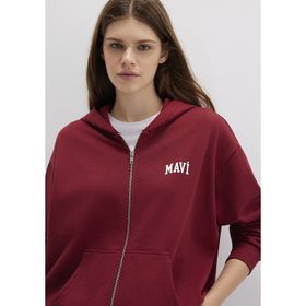 Mavi 1S10178-85493 Bordo Kadın Sweatshirt
