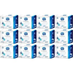 Mavi Beyaz 60x90 cm 12x30 Adet Kaydırmaz Bantlı Hasta Alt Açma Yatak Koruyucu Örtü