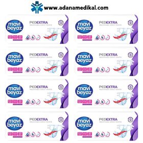 Mavi Beyaz Extra 240 Adet 8 Paket Küçük Boy Ped