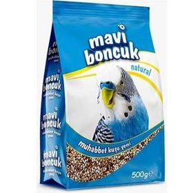 Mavi Boncuk Natural 500 gr Muhabbet Kuşu Yemi