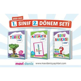 Mavi Deniz Yayınları 1. Sınıf 2. Dönem Seti