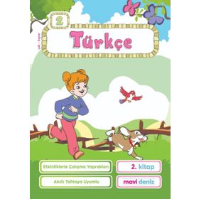 Mavi Deniz Yayınları 2. Sınıf Türkçe 2. Kitap
