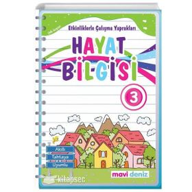 Mavi Deniz Yayınları 3. Sınıf Hayat Bilgisi Etkinliklerle Çalışma Yaprakları