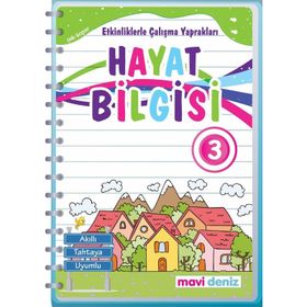 Mavi Deniz Yayınları 3. Sınıf Hayat Bilgisi Etkinliklerle Çalışma Yaprakları