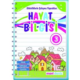 Mavi Deniz Yayınları 3. Sınıf Hayat Bilgisi Etkinliklerle Çalışma Yaprakları