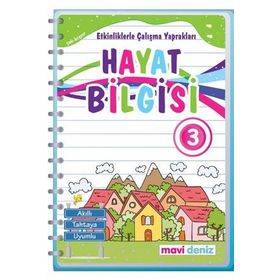 Mavi Deniz Yayınları 3. Sınıf Hayat Bilgisi Etkinliklerle Çalışma Yaprakları