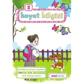 Mavi Deniz Yayınları 3. Sınıf Hayat Bilgisi Etkinliklerle Çalışma Yaprakları