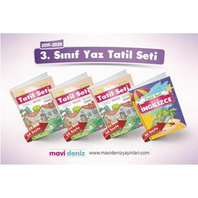 Mavi Deniz Yayınları 3. Sınıf Yaz Tatili Seti