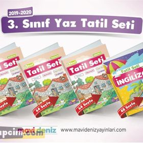 Mavi Deniz Yayınları 3. Sınıf Yaz Tatili Seti