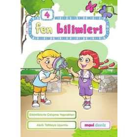 Mavi Deniz Yayınları 4. Sınıf Fen Bilimleri Çalışma Kitabı