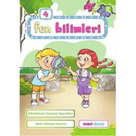 Mavi Deniz Yayınları 4. Sınıf Fen Bilimleri Çalışma Kitabı