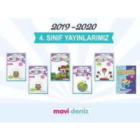 Mavi Deniz Yayınları 4. Sınıf İngilizce Dahil Set