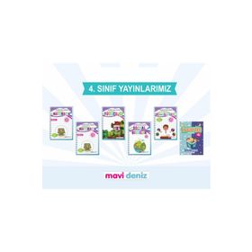 Mavi Deniz Yayınları 4. Sınıf İngilizce Dahil Set