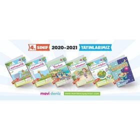 Mavi Deniz Yayınları 4. Sınıf İngilizce Dahil Set