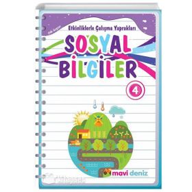 Mavi Deniz Yayınları 4. Sınıf Sosyal Bilgiler Etkinliklerle Çalışma Yaprakları