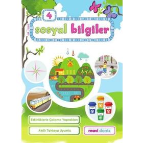 Mavi Deniz Yayınları 4. Sınıf Sosyal Bilgiler Etkinliklerle Çalışma Yaprakları