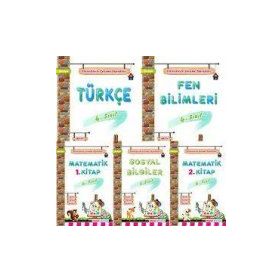 Mavi Deniz Yayınları 4. Sınıf Tüm Dersler Eğitim Seti 5 Kitap Set