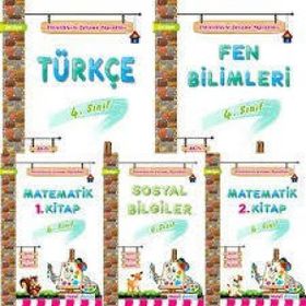 Mavi Deniz Yayınları 4. Sınıf Tüm Dersler Eğitim Seti 5 Kitap Set
