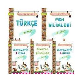 Mavi Deniz Yayınları 4. Sınıf Tüm Dersler Eğitim Seti 5 Kitap Set