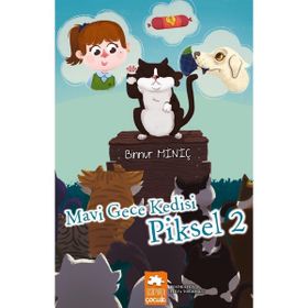 Mavi Gece Kedisi Piksel 2 - Binnur Miniç