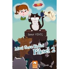 Mavi Gece Kedisi Piksel 2 - Binnur Miniç