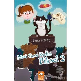 Mavi Gece Kedisi Piksel 2 - Binnur Miniç
