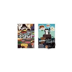 Mavi Geve Kedisi 2 Kitaplık Set - Binnur Miniç