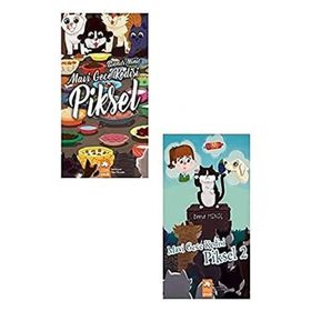 Mavi Geve Kedisi 2 Kitaplık Set - Binnur Miniç